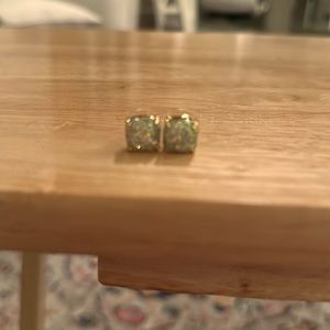 Kate spade small square studs. Never worn.